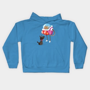 CAT vs DOG Kids Hoodie